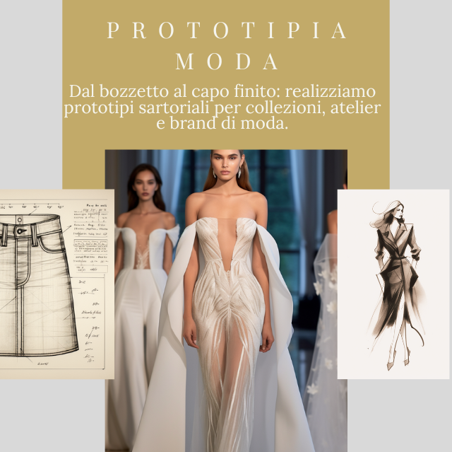 modellain passerella che indossa un abito da sposa